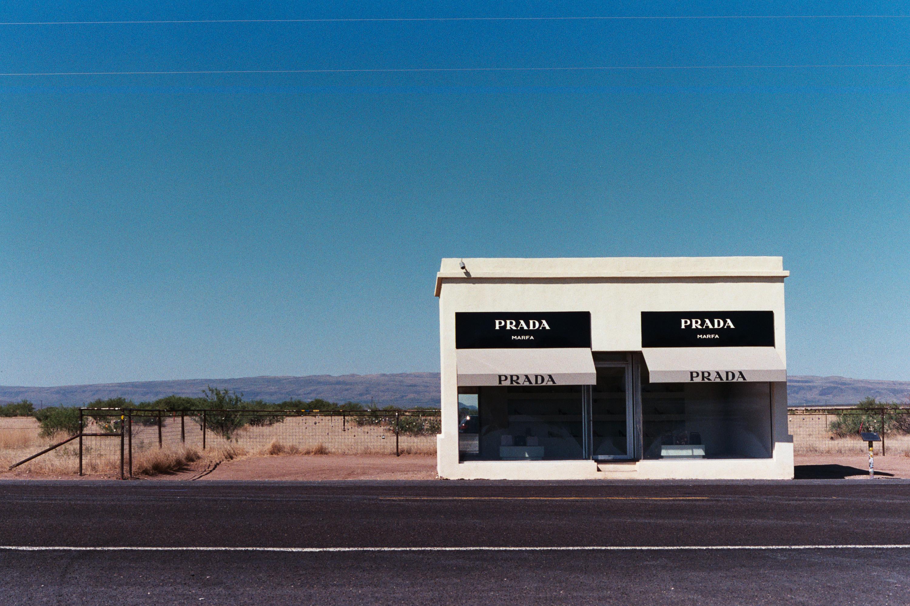 Prada in Marfa, TX